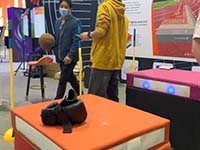 中考体育立定跳远智能装备 可用于训练跳高、跳远等项目，主要锻炼下肢耐力、下肢爆发、速度耐力、