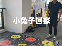 小兔子回家-幼儿训练教案-光电地板 课程名称：小兔子回家适用人群：3-6岁训练目的：